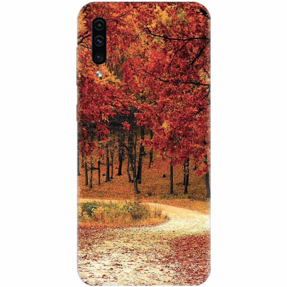 Husa silicon pentru Samsung Galaxy A50, Autumn