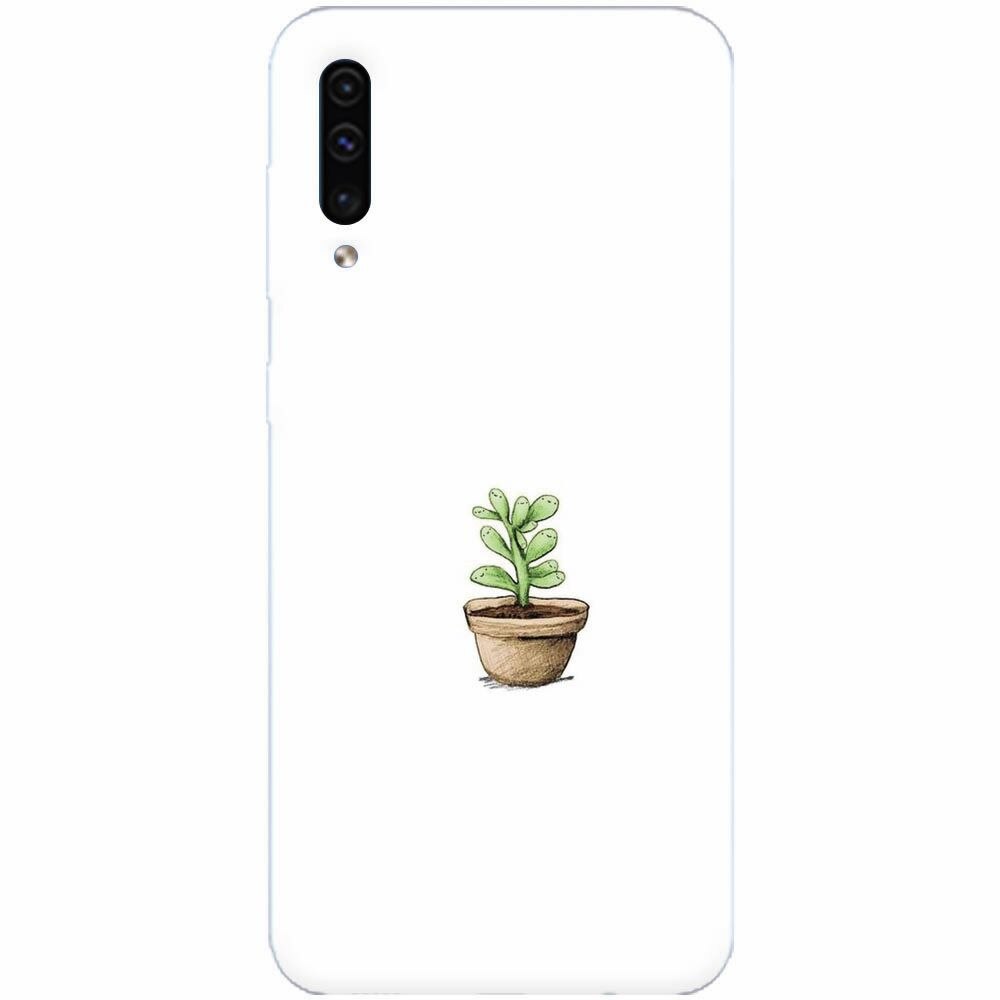 Husa silicon pentru Samsung Galaxy A70, Cactus 101