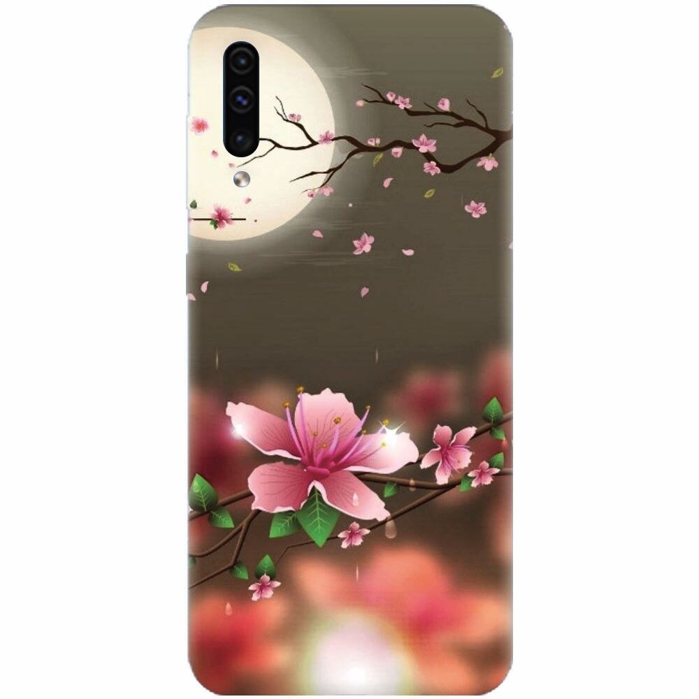 Husa silicon pentru Samsung Galaxy A50, Flowers 101