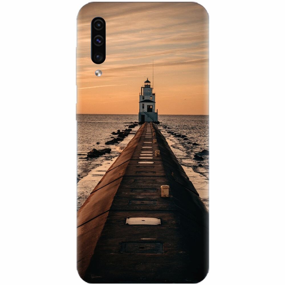Husa silicon pentru Samsung Galaxy A70, Dawn Dusk