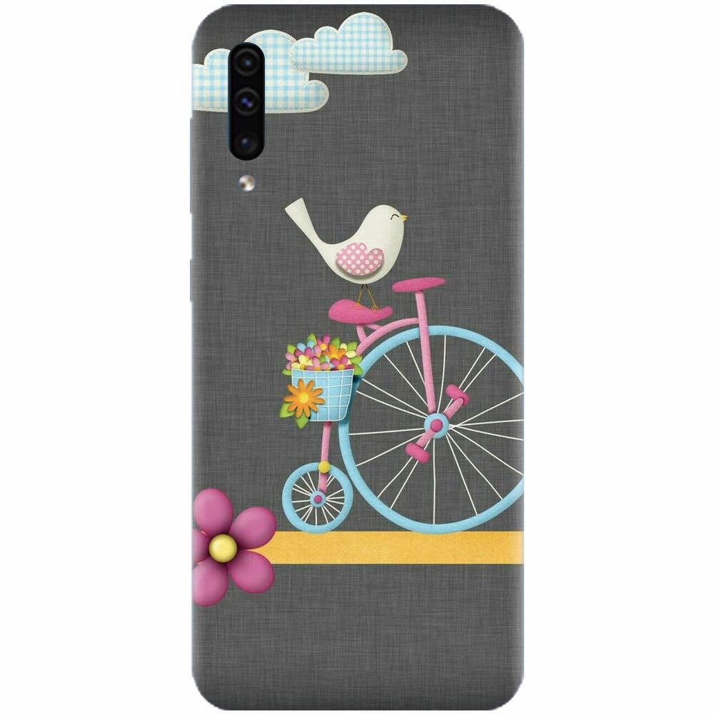 Husa silicon pentru Samsung Galaxy A50, Bird