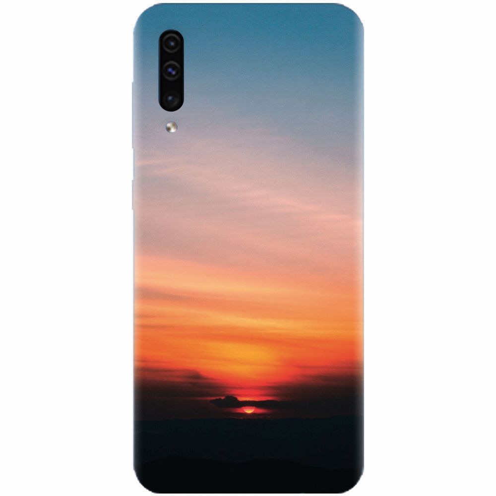 Husa silicon pentru Samsung Galaxy A50, Calm Clouds