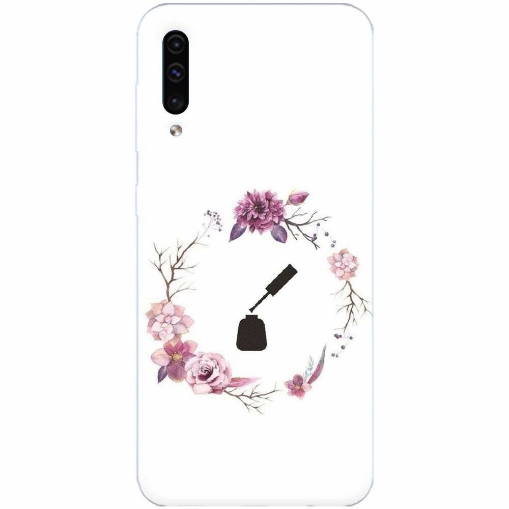 Husa silicon pentru Samsung Galaxy A70, Icon Nail