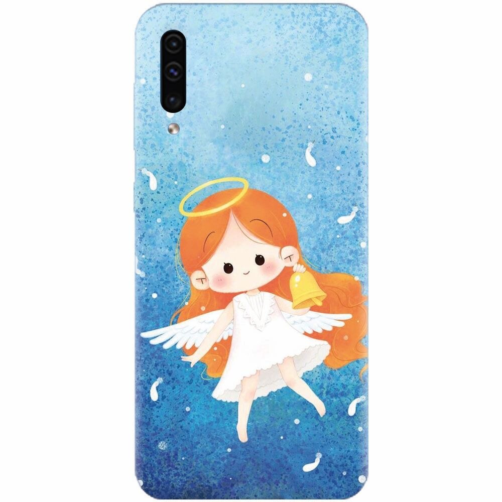 Husa silicon pentru Samsung Galaxy A70, Cute Angel