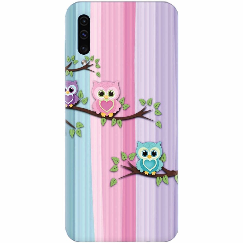 Husa silicon pentru Samsung Galaxy A50, Cute Owl