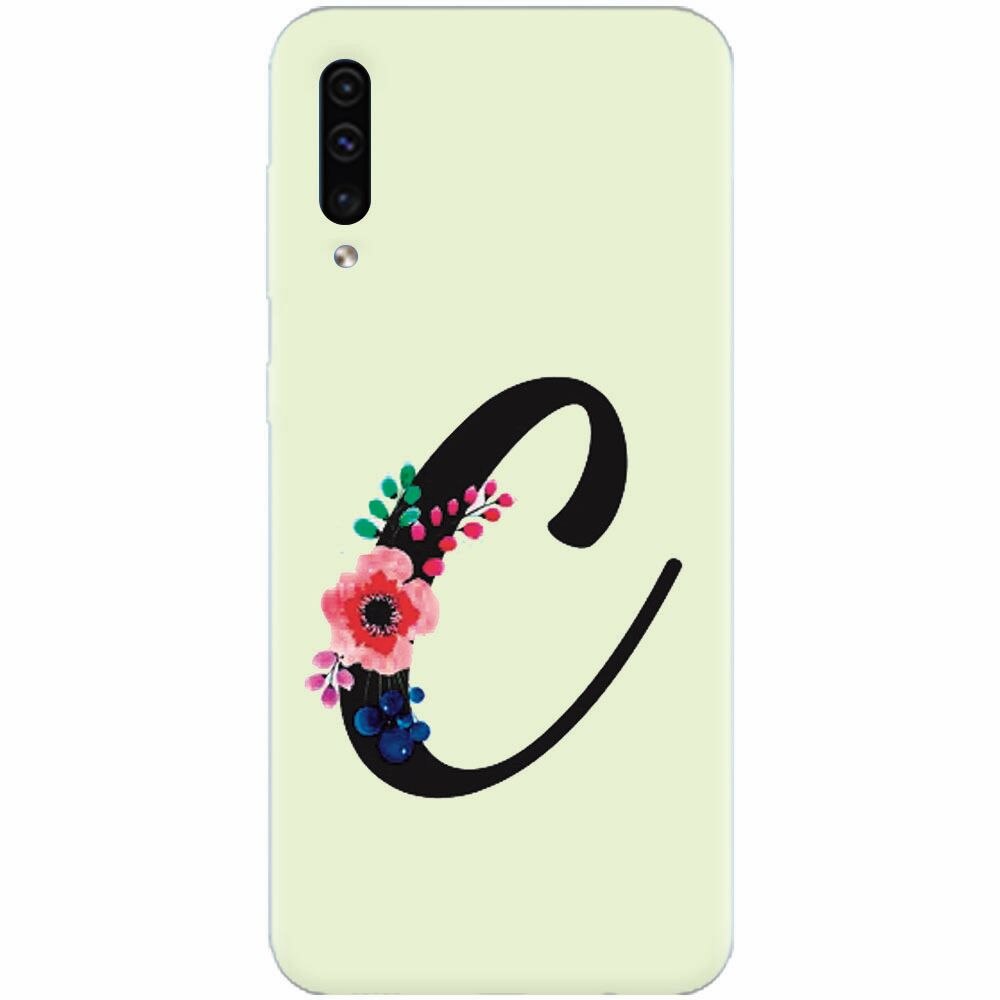 Husa silicon pentru Samsung Galaxy A50, Litera C