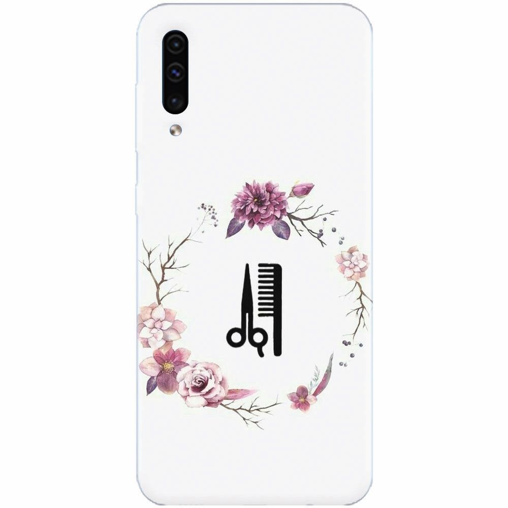 Husa silicon pentru Samsung Galaxy A50, Icon Barber