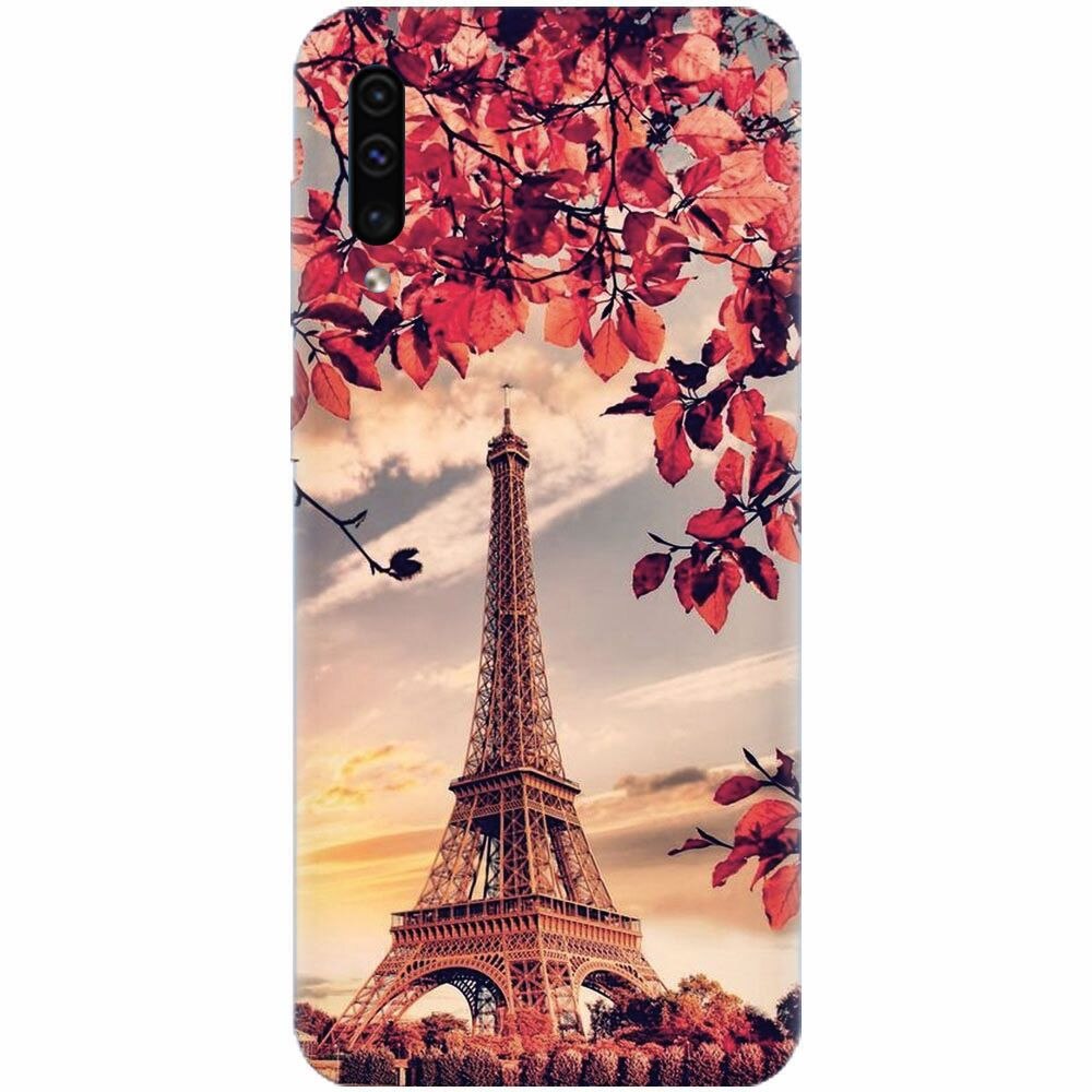 Husa silicon pentru Samsung Galaxy A50, Eifel Tower