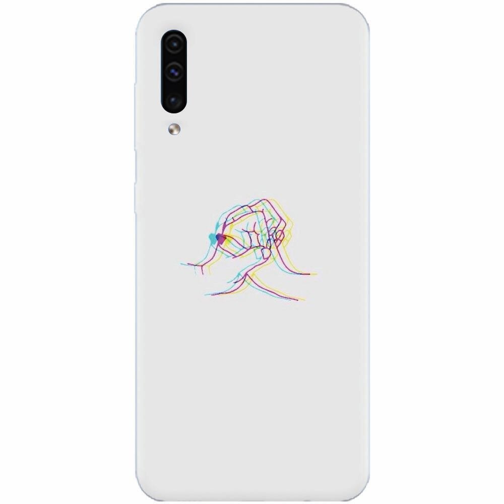 Husa silicon pentru Samsung Galaxy A50, With Love