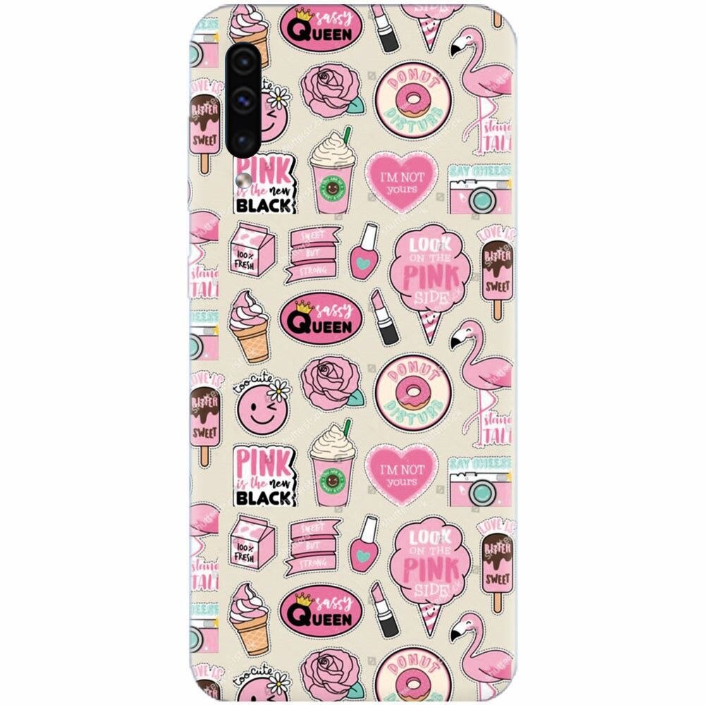 Husa silicon pentru Samsung Galaxy A50, Sassy Queen