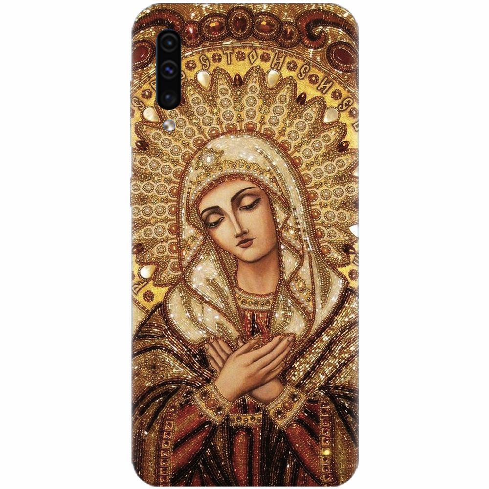 Husa silicon pentru Samsung Galaxy A70, Maica Domnului