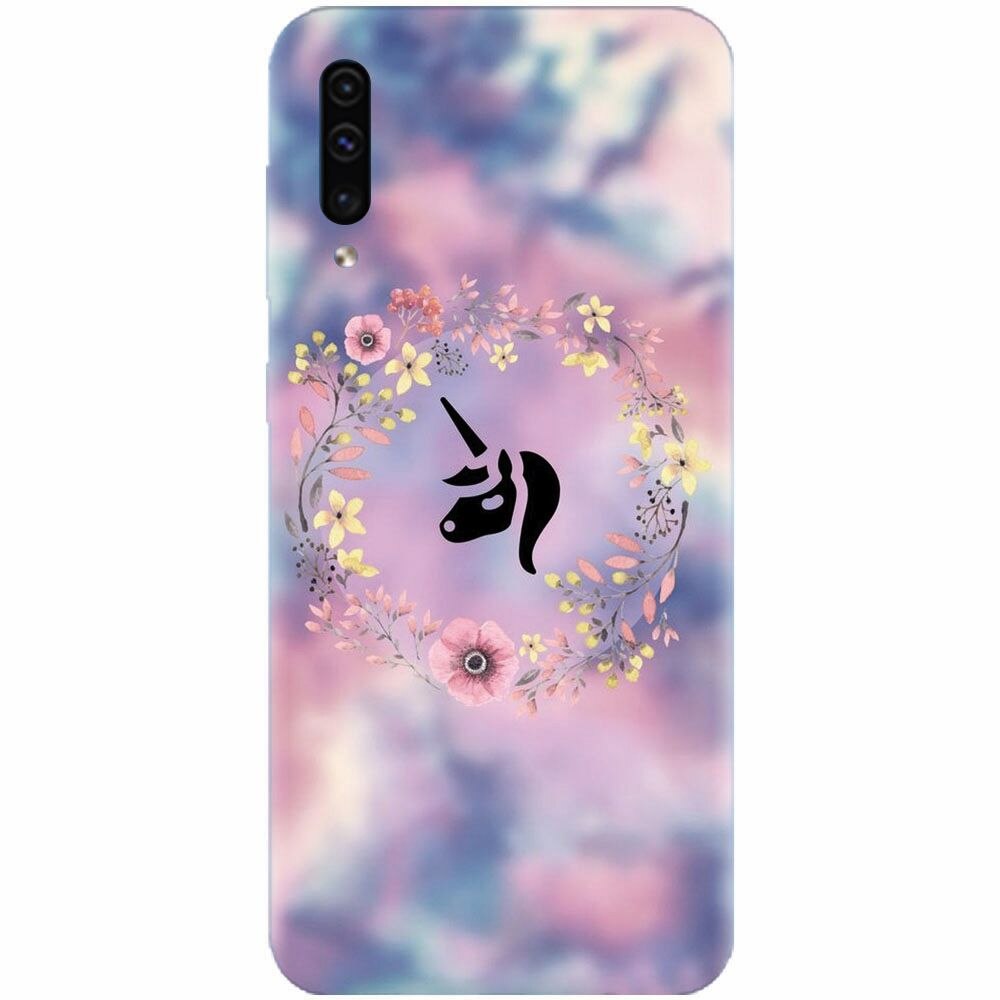 Husa silicon pentru Samsung Galaxy A50, Unicorn Icon