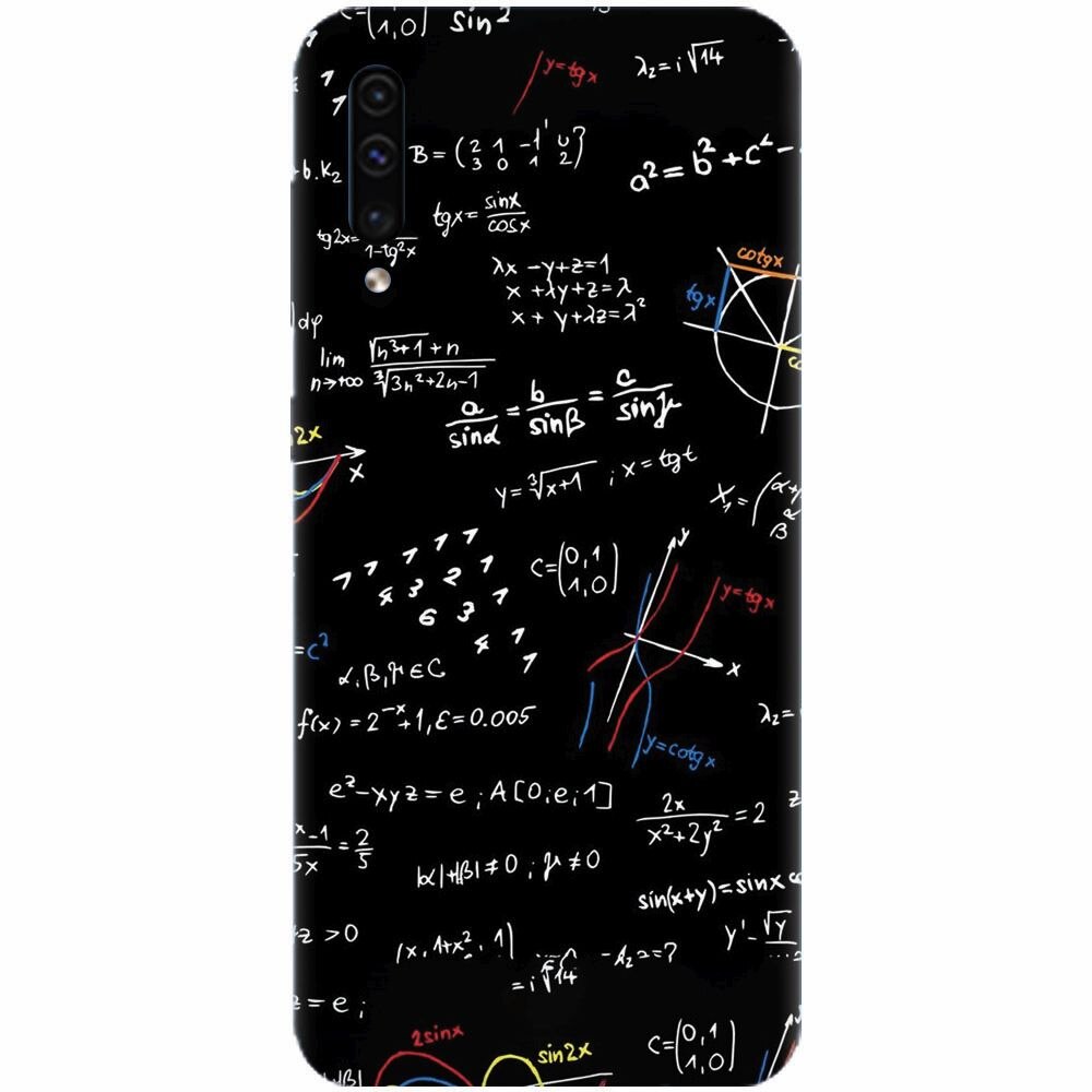 Husa silicon pentru Samsung Galaxy A50, Math