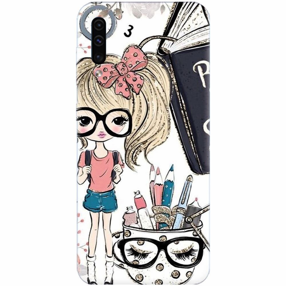 Husa silicon pentru Samsung Galaxy A50, School Girl