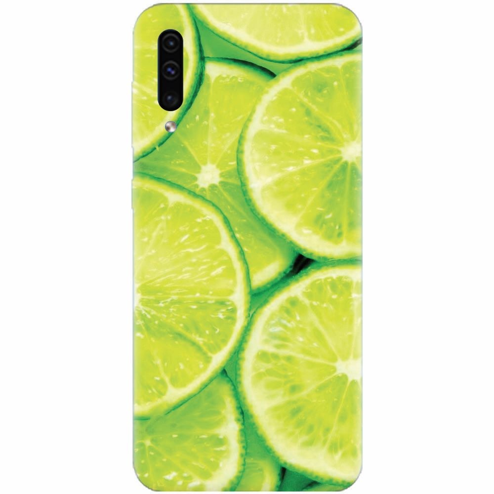 Husa silicon pentru Samsung Galaxy A50, Lime