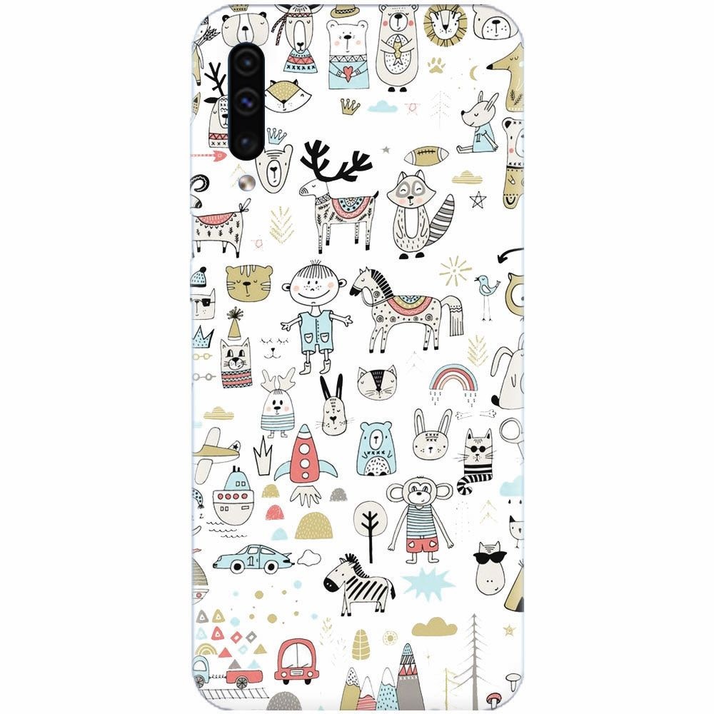 Husa silicon pentru Samsung Galaxy A70, Toys