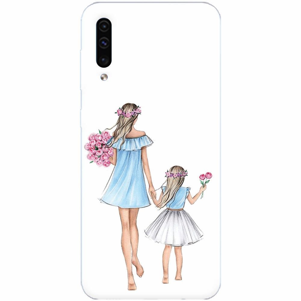 Husa silicon pentru Samsung Galaxy A50, Mom's Princess