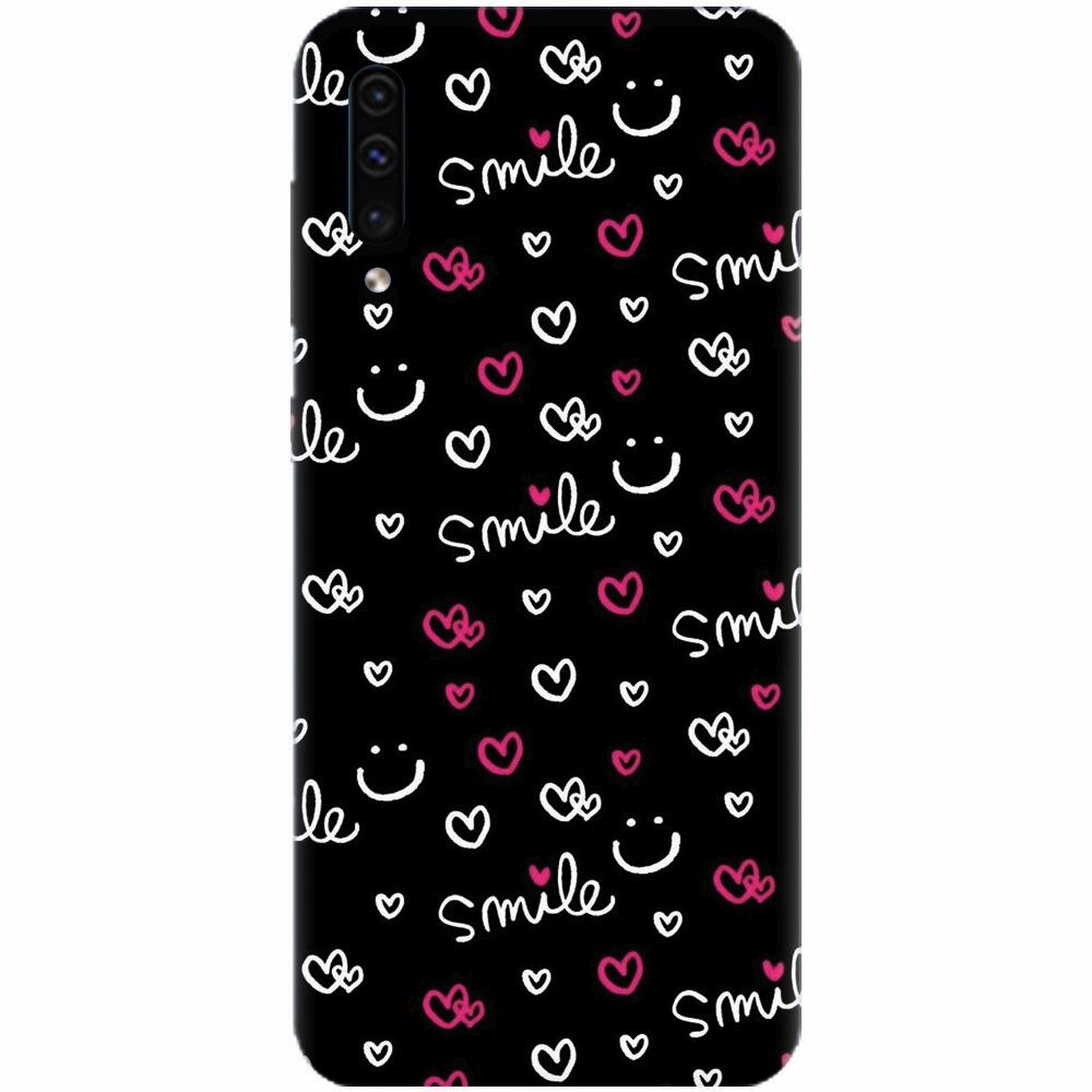 Husa silicon pentru Samsung Galaxy A70, Smile 101