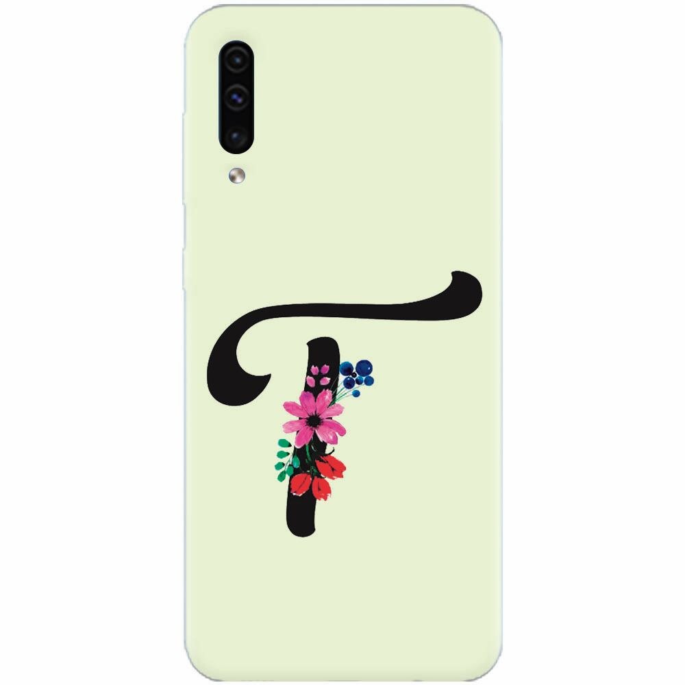 Husa silicon pentru Samsung Galaxy A70, Litera T