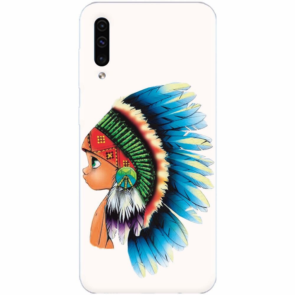 Husa silicon pentru Samsung Galaxy A50, Indian Boy