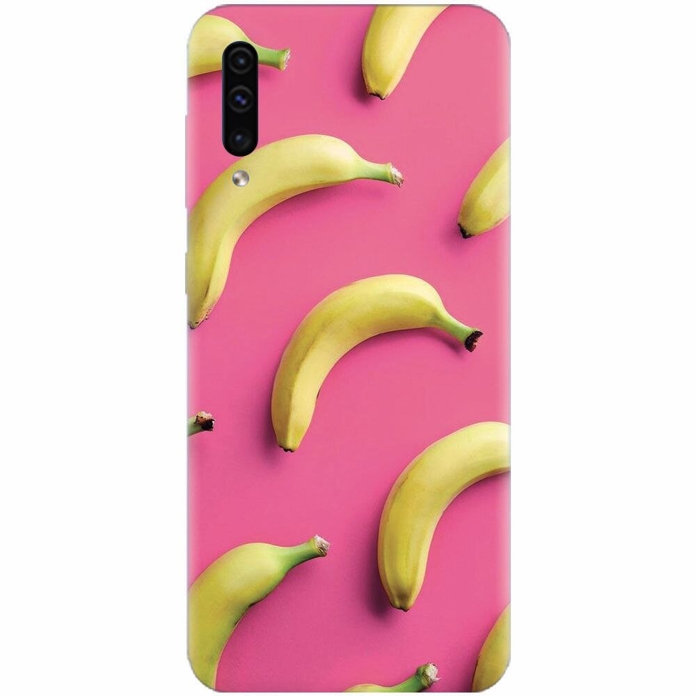 Husa silicon pentru Samsung Galaxy A70, Banana