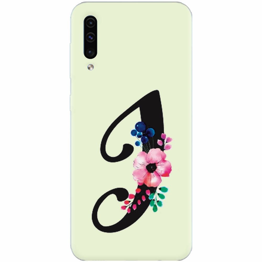 Husa silicon pentru Samsung Galaxy A50, Litera I