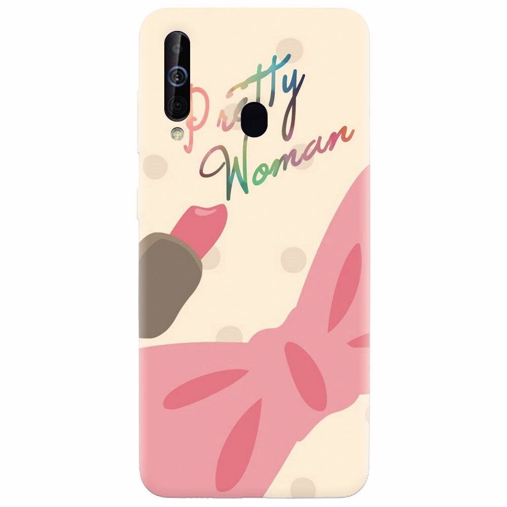 Husa silicon pentru Samsung Galaxy A60, Cute Girly