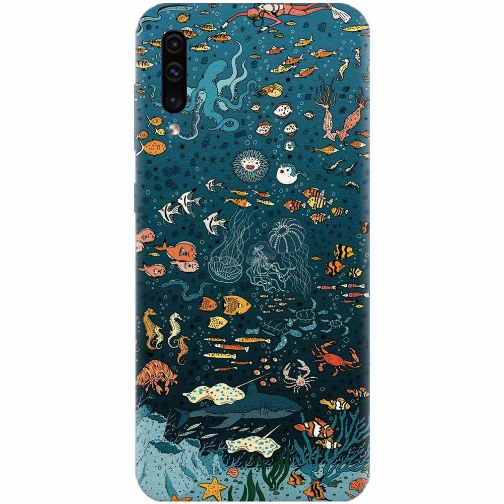 Husa silicon pentru Samsung Galaxy A70, Under The Sea