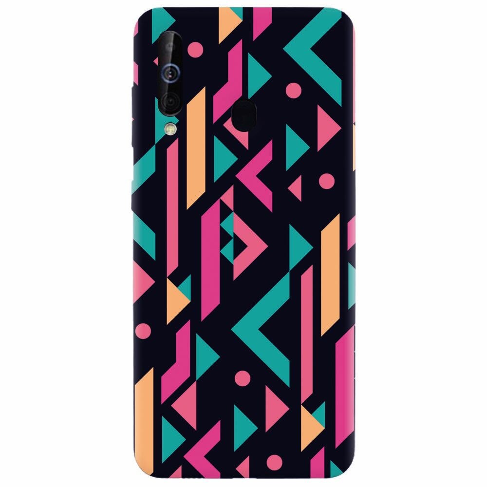 Husa silicon pentru Samsung Galaxy M30, Alien Geometrics