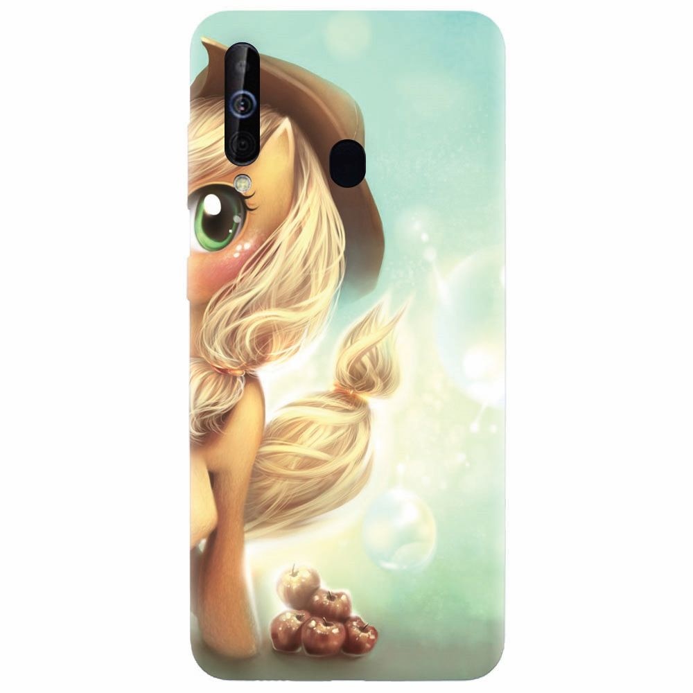 Husa silicon pentru Samsung Galaxy M30, Applejack Pony Cute K