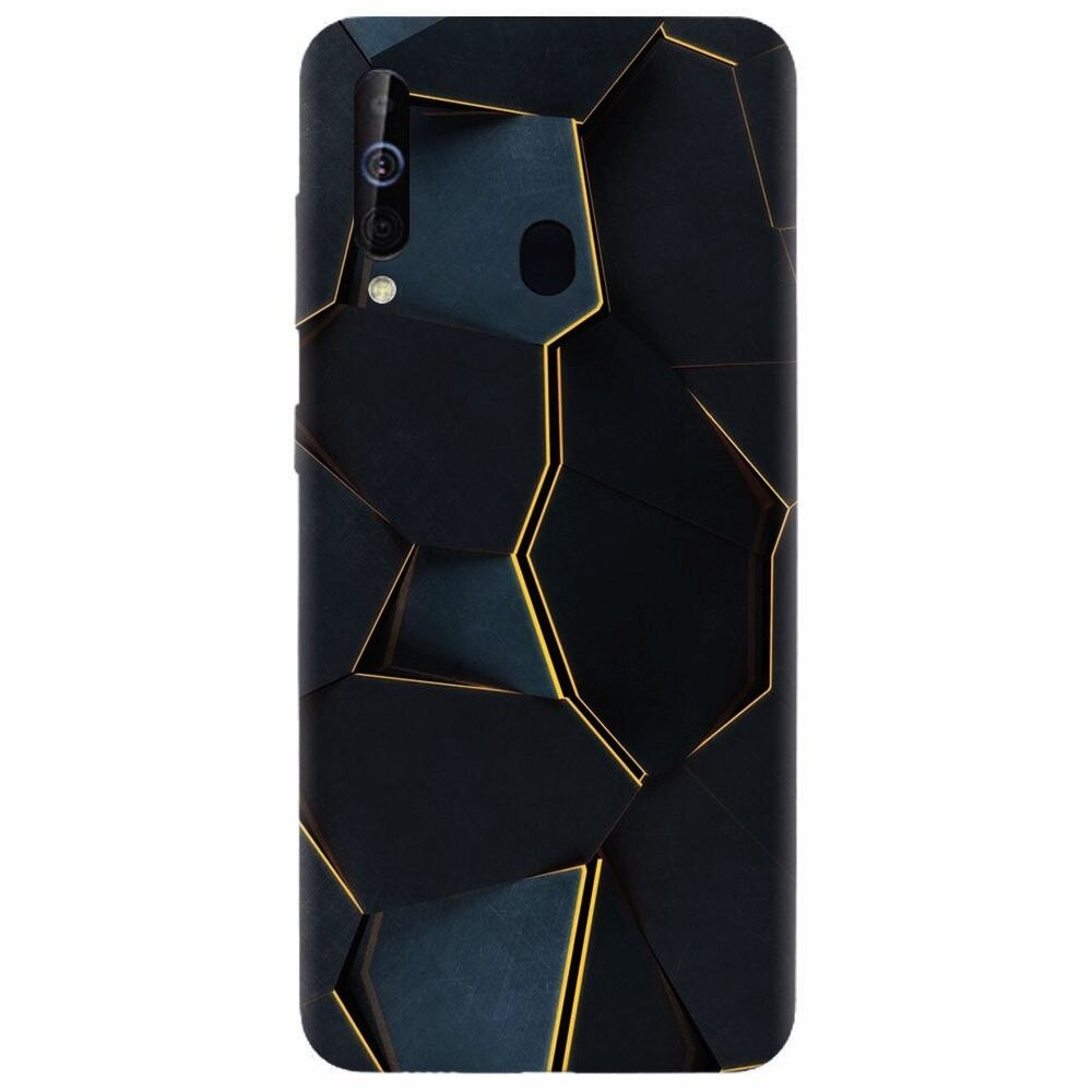 Husa silicon pentru Samsung Galaxy A60, Abstract Draw