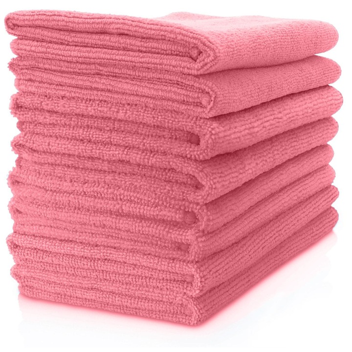 Laveta Alpha microfibra 40x40 cm roz