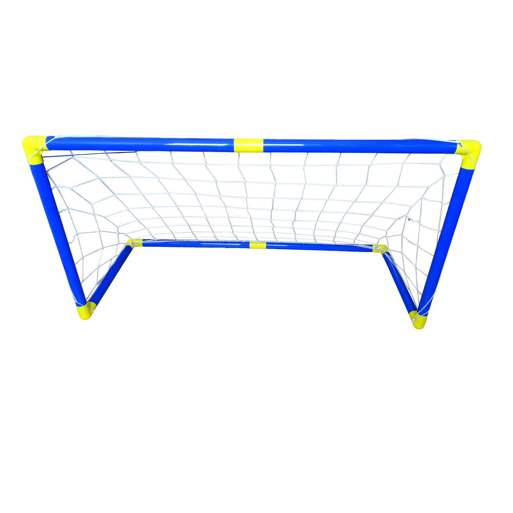 Jucarie Set Porti de Fotbal cu Minge, Pompa si Carlige pentru Sustinerea Portilor, SALAMANDRA KIDS®