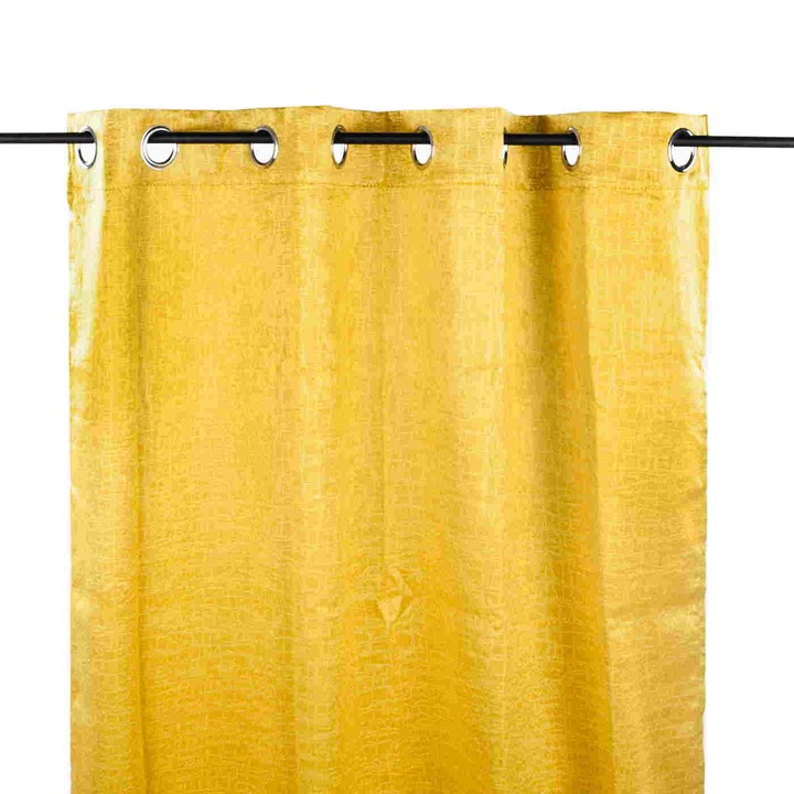 Sötétítő függöny, sárga, Savane - Butopea