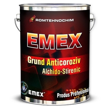 Grund Anticoroziv Alchido Stirenic “Emex”, Gri, Bidon 25 Kg Grund Anticoroziv Alchido Stirenic “Emex”, Gri, Bidon 25 Kg