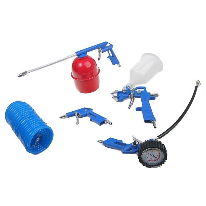 Set de 5 scule pneumatice