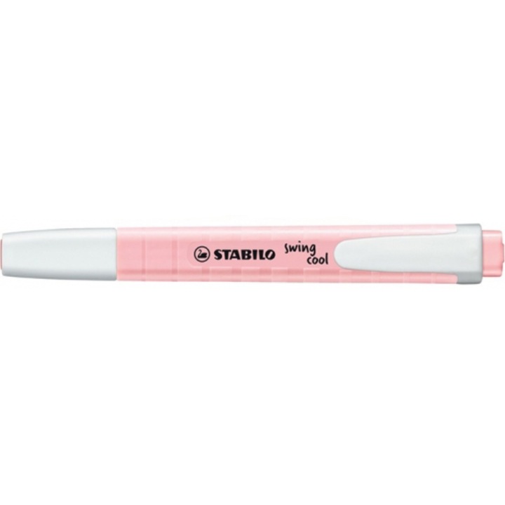Textmarker Stabilo Swing Cool Pastel, Розов