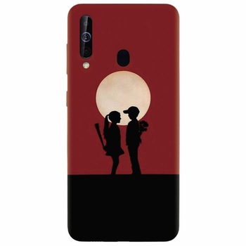 Husa silicon pentru Samsung Galaxy A60, Boy Girl Love Story Husa silicon pentru Samsung Galaxy A60, Boy Girl Love Story