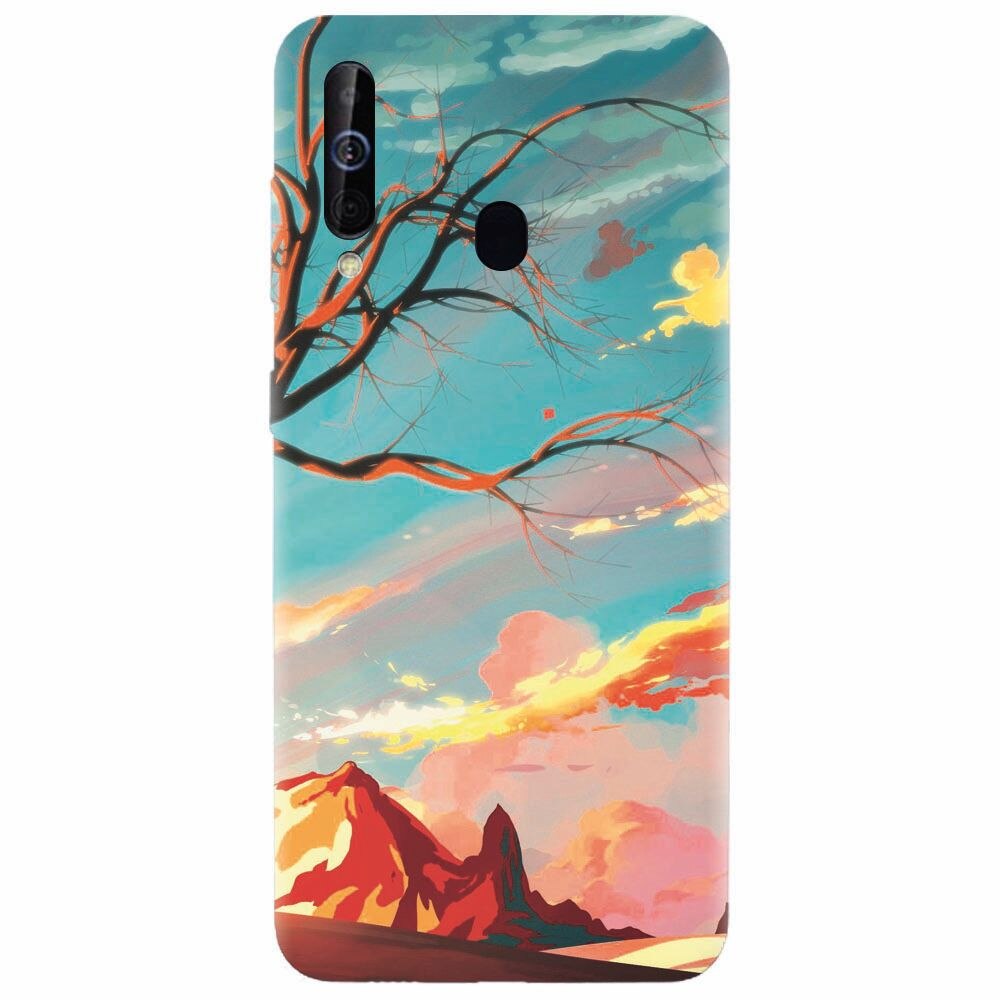 Husa silicon pentru Samsung Galaxy M30, Artistic Landscape