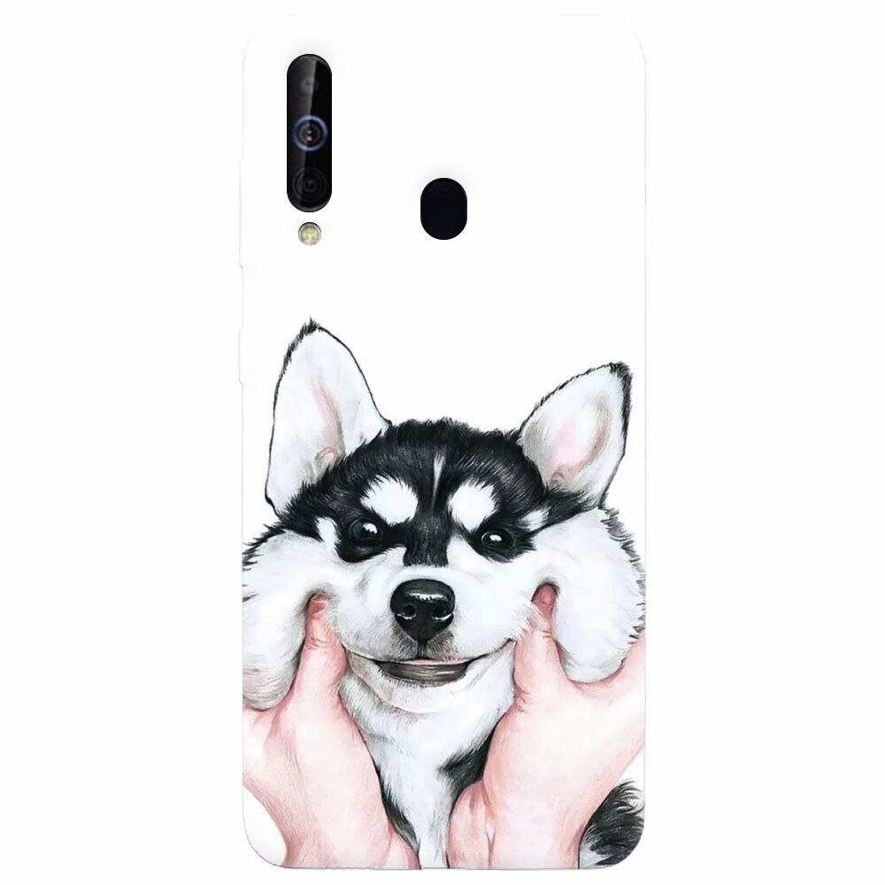Husa silicon pentru Samsung Galaxy M30, Cute Dog 1