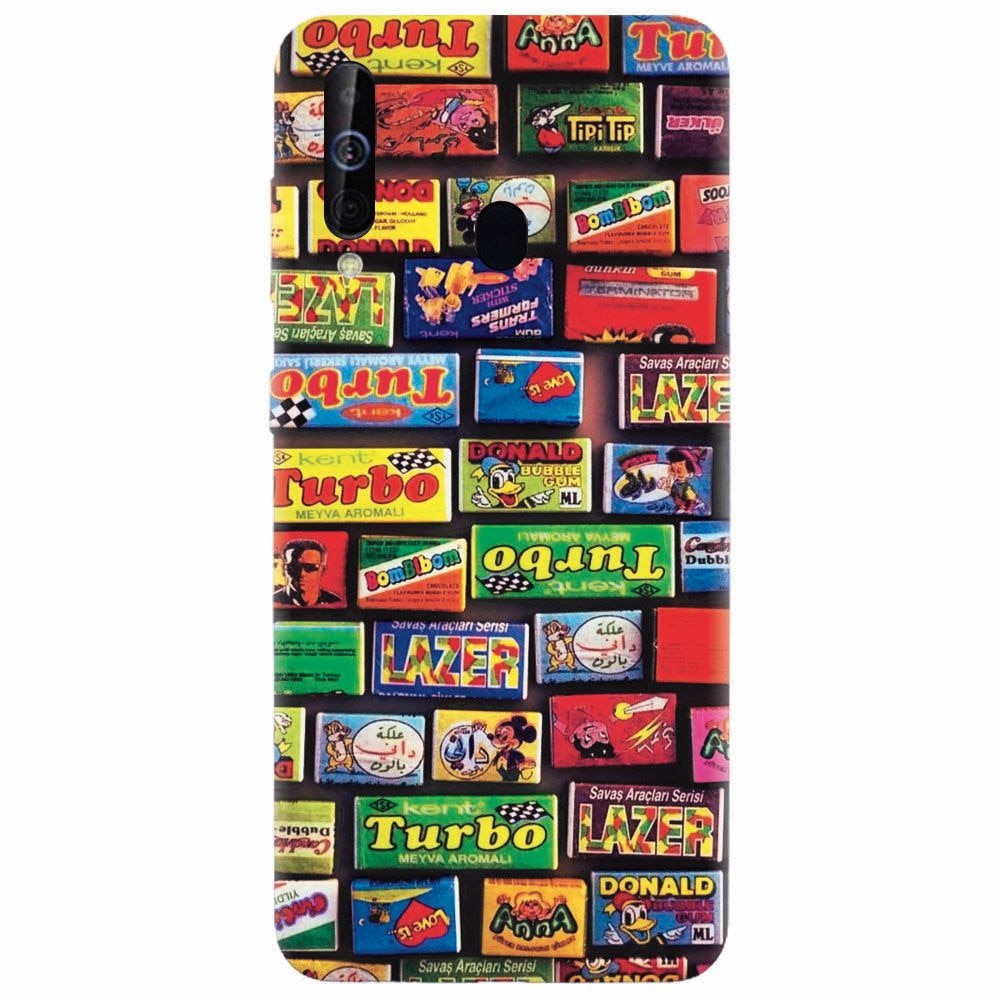 Husa silicon pentru Samsung Galaxy M30, Chewing Gum Turbo