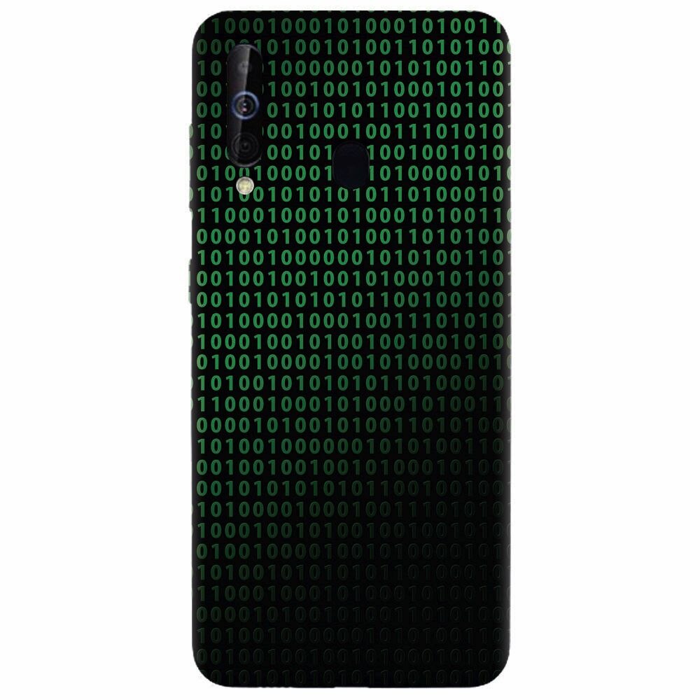 Husa silicon pentru Samsung Galaxy A60, Binary Code