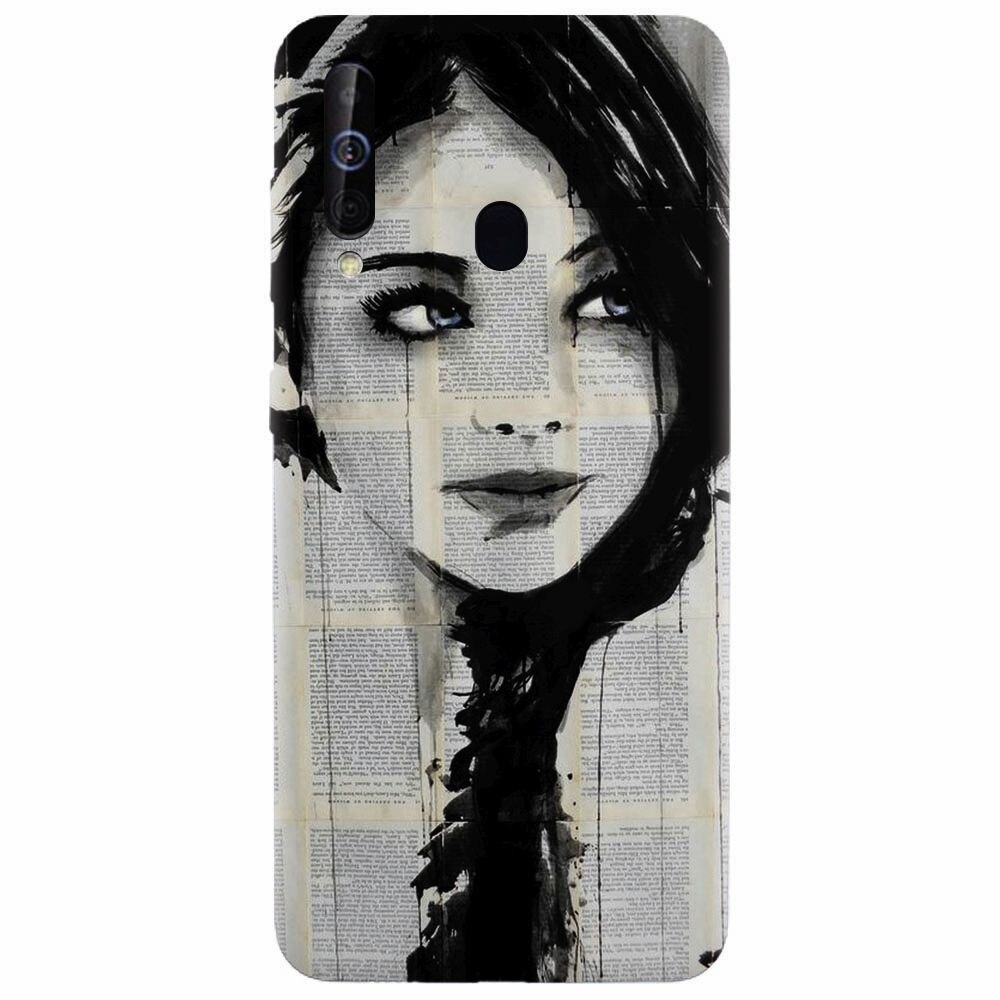 Husa silicon pentru Samsung Galaxy M30, Blue Eyes