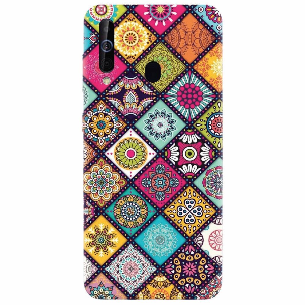 Husa silicon pentru Samsung Galaxy M30, Mandala Pattern