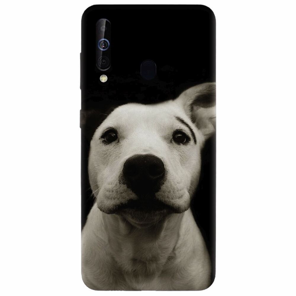 Husa silicon pentru Samsung Galaxy M30, Funny Dog