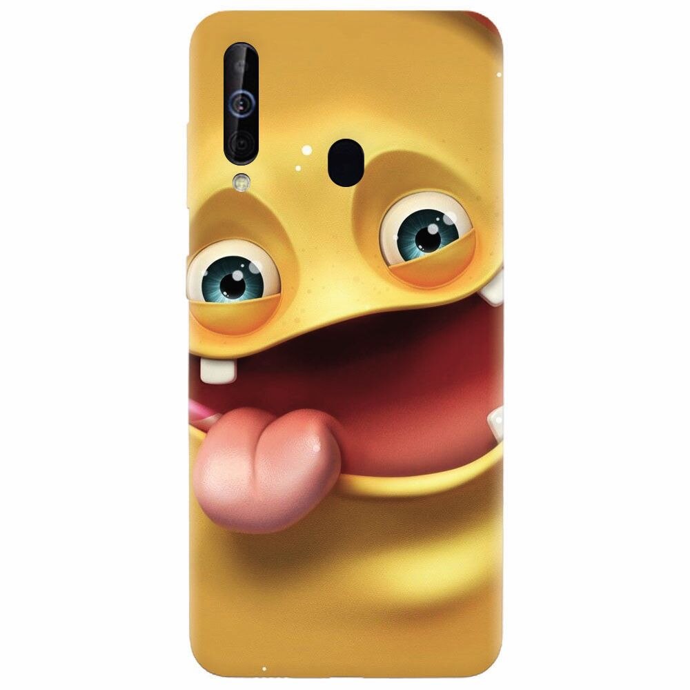 Husa silicon pentru Samsung Galaxy A60, Cute Monster