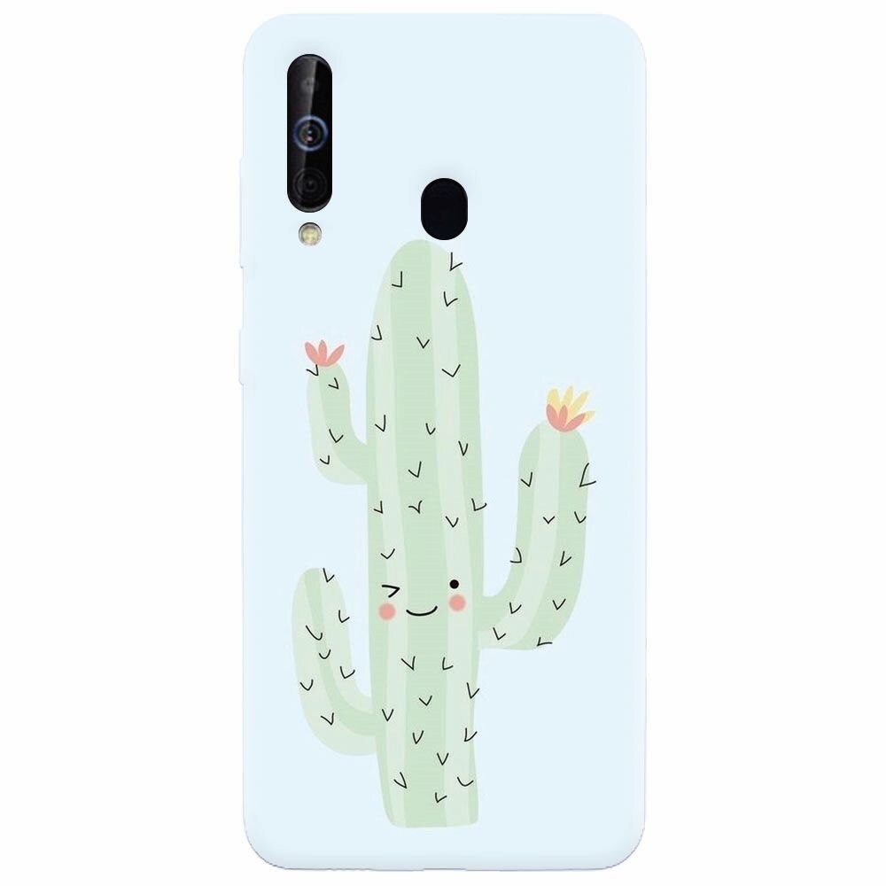 Husa silicon pentru Samsung Galaxy M30, Cactus