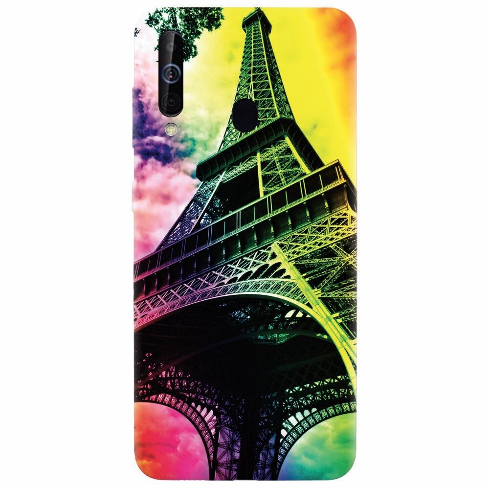 Husa silicon pentru Samsung Galaxy M30, Eiffel Tower 002