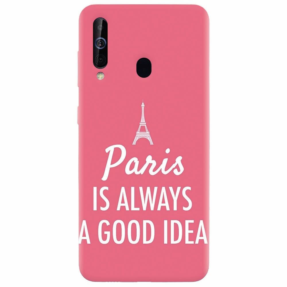 Husa silicon pentru Samsung Galaxy A60, Paris Is Always A Good Idea