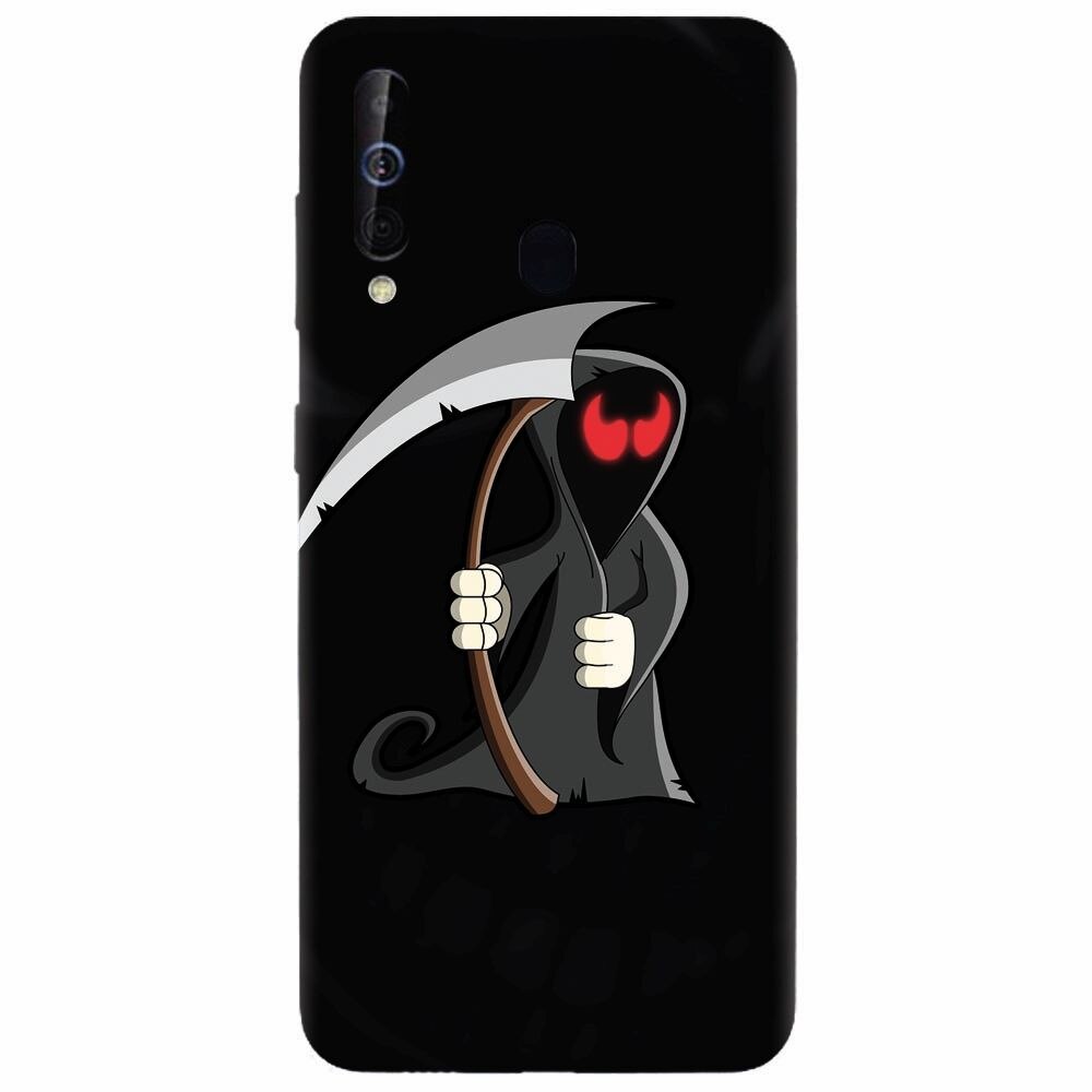 Husa silicon pentru Samsung Galaxy A60, Grim Reaper